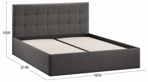 Кровать двуспальная Джоли с ПМ Тип 1 в Нытве - nytva.ok-mebel.com | фото 4
