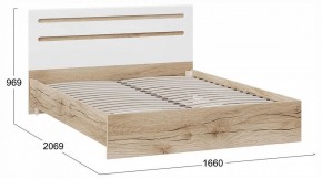 Кровать двуспальная Фьюжн ТД-260.01.03 в Нытве - nytva.ok-mebel.com | фото 3