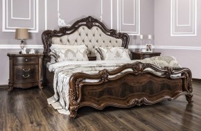 Кровать двуспальная Илона с мягким изголовьем (1800) караваджо в Нытве - nytva.ok-mebel.com | фото