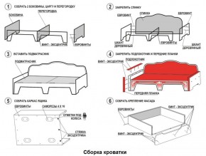 Кровать Фея 1900 с двумя ящиками в Нытве - nytva.ok-mebel.com | фото 2