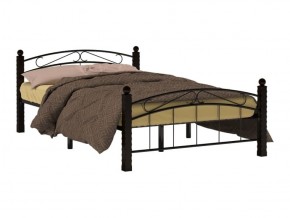 Кровать Гарда-15 с основанием (1200) черная в Нытве - nytva.ok-mebel.com | фото 2