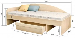 Кровать Изгиб в Нытве - nytva.ok-mebel.com | фото 2
