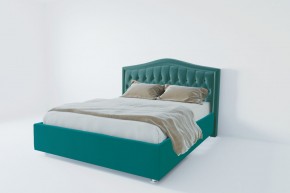 Кровать Калининград с ПМ 1600 (велюр бирюзовый) в Нытве - nytva.ok-mebel.com | фото 2
