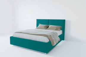 Кровать Корсика с ПМ 1400 (велюр бирюзовый) в Нытве - nytva.ok-mebel.com | фото 2