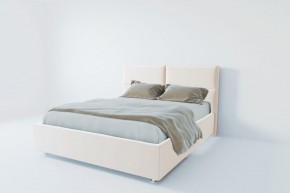 Кровать Корсика с ПМ 1800 (экокожа белая) в Нытве - nytva.ok-mebel.com | фото 2