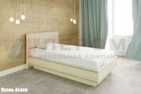 Кровать КР-1011 с мягким изголовьем в Нытве - nytva.ok-mebel.com | фото