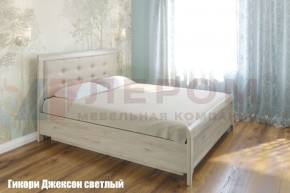 Кровать КР-1033 с мягким изголовьем в Нытве - nytva.ok-mebel.com | фото