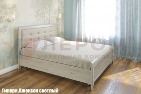 Кровать КР-2033 с мягким изголовьем в Нытве - nytva.ok-mebel.com | фото