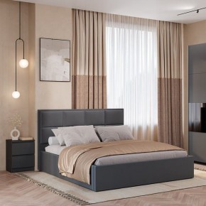 Кровать Линда КР-16 (Графит) 1600 в Нытве - nytva.ok-mebel.com | фото 2