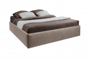 Кровать Подиум с ПМ 1400 (велюр серый) в Нытве - nytva.ok-mebel.com | фото 1