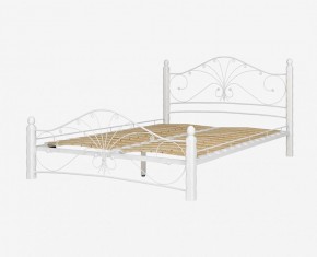 Кровать "Фортуна 1" КМД 2.01 Белая (1200*2000) (ножки-белые) с коваными элементами в Нытве - nytva.ok-mebel.com | фото 2