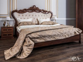 Кровать с мягким изголовьем Афина 1600 (караваджо) в Нытве - nytva.ok-mebel.com | фото