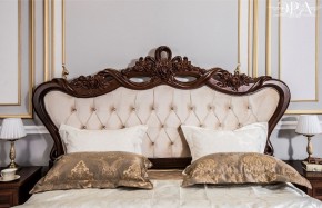 Кровать с мягким изголовьем Афина 1600 (караваджо) в Нытве - nytva.ok-mebel.com | фото 4