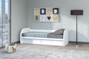 Кровать Сказка с ПМ 900 (Белый текстурный) в Нытве - nytva.ok-mebel.com | фото