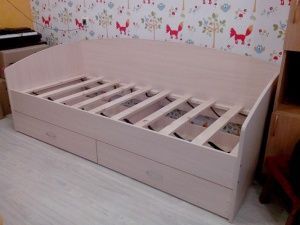 Кровать Соло-софа 1 с ящиками в Нытве - nytva.ok-mebel.com | фото 2