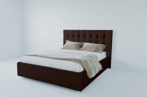 Кровать Венеция без основания 900 (экокожа коричневая) в Нытве - nytva.ok-mebel.com | фото