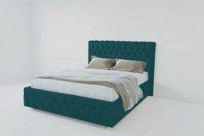 Кровать Версаль 1200 без основания (велюр бирюзовый) в Нытве - nytva.ok-mebel.com | фото