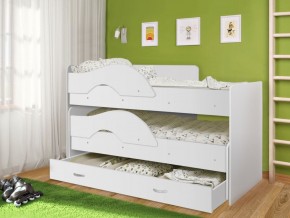 Кровать выкатная Радуга 800*1600 (Матрешка) Белый в Нытве - nytva.ok-mebel.com | фото 27