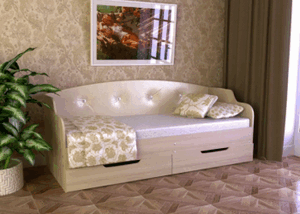 Диван-кровать Юниор тип 2 с ящиками в Нытве - nytva.ok-mebel.com | фото 2