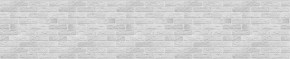 Кухонный фартук 610х3000х1,5 (композит) КМ Кирпич серый в Нытве - nytva.ok-mebel.com | фото