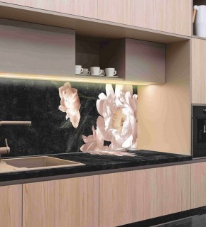 Кухонный фартук со столешницей (А-05) в едином стиле (3050 мм) в Нытве - nytva.ok-mebel.com | фото 1