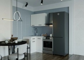 Кухонный гарнитур Белый Глянец 1000*1000 (Стол. 26мм) в Нытве - nytva.ok-mebel.com | фото