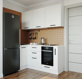 Кухонный гарнитур Белый Глянец 1000*1800 (Стол. 38мм) в Нытве - nytva.ok-mebel.com | фото