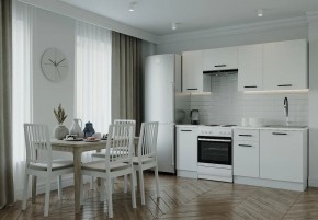 Кухонный гарнитур Белый Глянец 2000 (Стол. 26мм) в Нытве - nytva.ok-mebel.com | фото