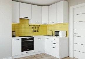 Кухонный гарнитур Белый Глянец 2200*1600 h950 (Стол. 38мм) в Нытве - nytva.ok-mebel.com | фото