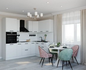 Кухонный гарнитур Белый Глянец 2400*1600 (Стол. 26мм) в Нытве - nytva.ok-mebel.com | фото