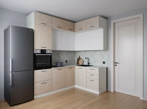 Кухонный гарнитур Демо 2200*1700 (Стол. 38мм) в Нытве - nytva.ok-mebel.com | фото