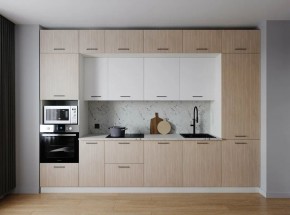 Кухонный гарнитур Демо 3400 (Стол. 38мм) в Нытве - nytva.ok-mebel.com | фото
