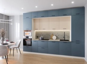 Кухонный гарнитур Фьюжн 3400 (Стол. 38мм) в Нытве - nytva.ok-mebel.com | фото