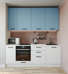Кухонный гарнитур Капри 2200 h950 (Стол. 38мм) в Нытве - nytva.ok-mebel.com | фото