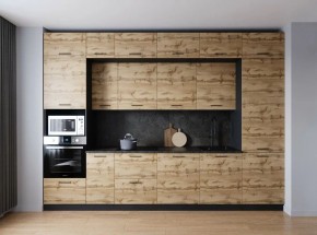 Кухонный гарнитур Крафт 3400 (Стол. 26мм) в Нытве - nytva.ok-mebel.com | фото