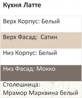 Кухонный гарнитур Латте 1800 (Стол. 26мм) в Нытве - nytva.ok-mebel.com | фото 3