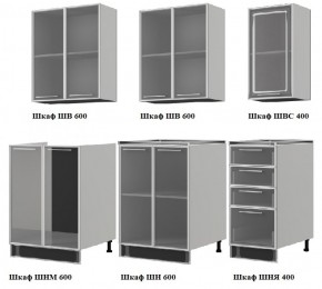 Кухонный гарнитур Лондон 1600 (Белый/Крем) в Нытве - nytva.ok-mebel.com | фото 2