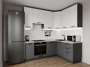 Кухонный гарнитур Меренга 2200*1600 h950 (Стол. 26мм) в Нытве - nytva.ok-mebel.com | фото