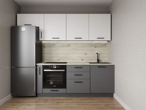 Кухонный гарнитур Меренга 2550 (Стол. 26мм) в Нытве - nytva.ok-mebel.com | фото