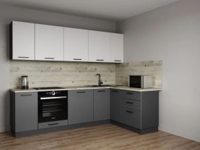 Кухонный гарнитур Меренга 2600*1600 (Стол. 38мм) в Нытве - nytva.ok-mebel.com | фото