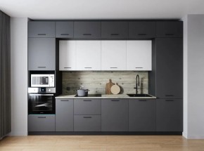 Кухонный гарнитур Меренга 3400 (Стол. 26мм) в Нытве - nytva.ok-mebel.com | фото
