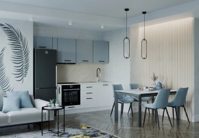 Кухонный гарнитур Ниагара 2550 (Стол. 38мм) в Нытве - nytva.ok-mebel.com | фото