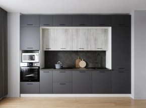 Кухонный гарнитур Санторини 3400 (Стол. 26мм) в Нытве - nytva.ok-mebel.com | фото