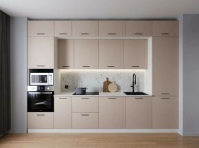 Кухонный гарнитур Шампань 3400 (Стол. 38мм) в Нытве - nytva.ok-mebel.com | фото
