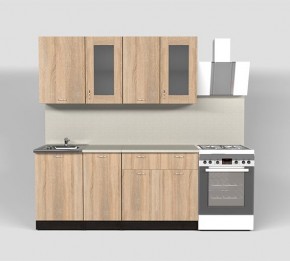 Кухня Симона Демо 1700 (Венга/Дуб Сонома) в Нытве - nytva.ok-mebel.com | фото 7