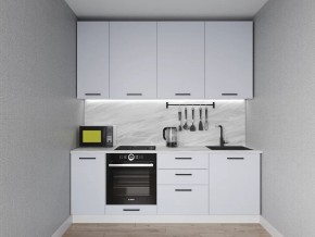 Кухонный гарнитур Смоки 2200 h950 (Стол. 38 мм) в Нытве - nytva.ok-mebel.com | фото