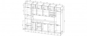 Кухонный гарнитур Трансильвания 3400 (Стол. 26мм) в Нытве - nytva.ok-mebel.com | фото 2