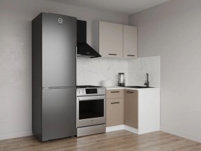 Кухонный гарнитур угловой Каппучино 1000*1000 (Стол. 26мм) в Нытве - nytva.ok-mebel.com | фото