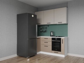 Кухонный гарнитур угловой Каппучино 1000*1800 (Стол. 26мм) в Нытве - nytva.ok-mebel.com | фото