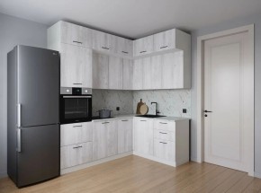 Кухонный гарнитур угловой Пайн 2200*1700 (Стол. 26мм) в Нытве - nytva.ok-mebel.com | фото